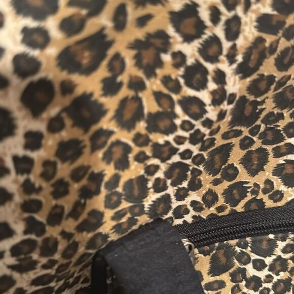 Alfagear Leopard Print Tote Bag Weekender Travel Bag Dufffle - Picture 4 of 8